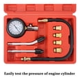 thumbnail image 2 of Mythtiger Gasoline Engine Compression Tester Car Pressure Gauge Tester Meter Auto Petrol Gas Engine Cylinder ,Corrosion Resistance, 2 of 6