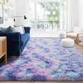 thumbnail image 4 of Sanmadrola Area Rug for Bedroom,8'x10',Fluffy Shag Rug for Living Room,Furry Carpet for Kids Room,Shaggy Throw Rug for Nursery Room,Fuzzy Plush Rug Rainbow Carpet,Rectangle,Cute Room Decor for Baby, 4 of 6