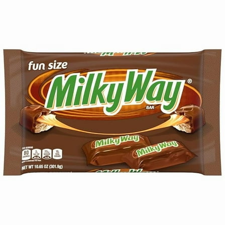 MILKY WAY Fun Size Milk Chocolate Halloween Candy Bars, 10.65 oz Bag ( Pack of 2 )