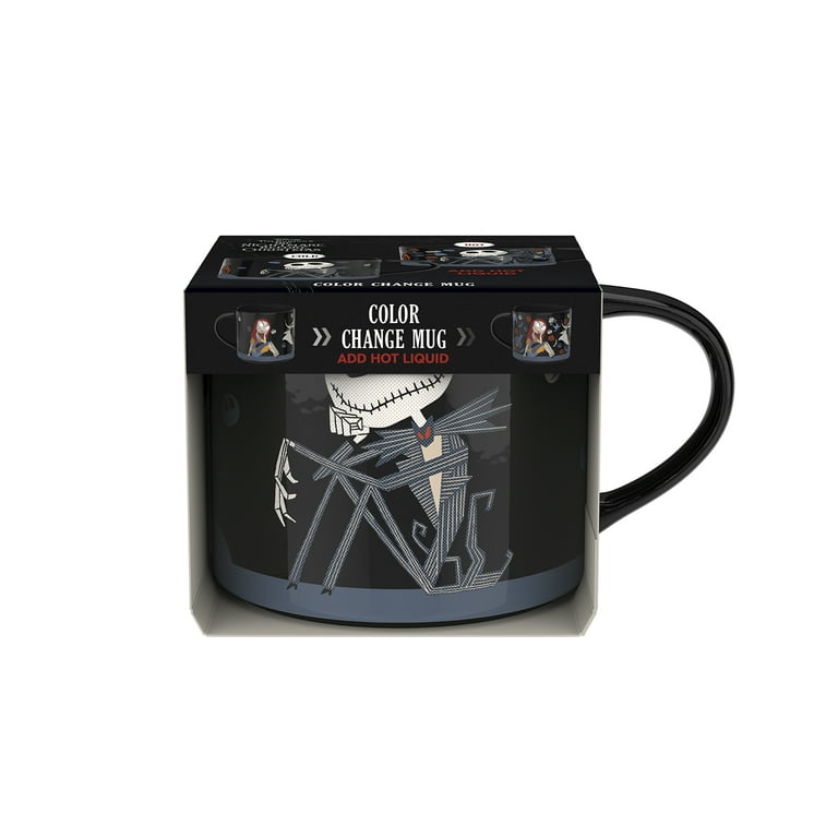 Zak Designs Color Change 15oz Modern Mug, Nightmare Before