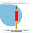 thumbnail image 2 of Pinzas The Pencil Grip The Classics, paquete de 12 unidades, surtidos, 2 of 7