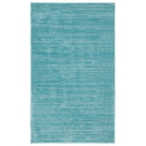 SAFAVIEH Vision Adrasteia Overdyed Solid Area Rug, Aqua, 4' x 6'