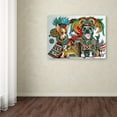 thumbnail image 3 of Trademark Fine Art 'Chihuahua and Pitbull in Mexico' Canvas Art by Oxana Ziaka, 3 of 3