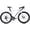 White, variant on Road Bike for Men, Lukstr 700C Hybrid Bikes for Adults, 14 Speed Integrated Mens Racing Bike with Full Aluminum Frame, Dual Disc Brake, City Commuter Bicycle