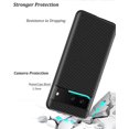 thumbnail image 5 of Carbon Fiber Case Compatible With Google Pixel 7 Pro/7, Slim Hard Pc + Soft Tpu Bumper Shockproof Cover, 5 of 5