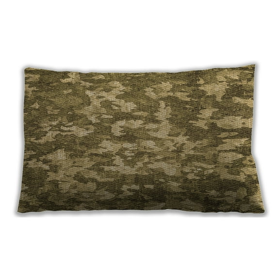 Ahgly Company Indoor Rectangular Contemporary Lumbar Throw Pillow, 13 inch by 19 inch
