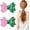 Style 1, variant on 2 count Wizard  Hair Bows Glitter  Green Hair Clips Magical  Princess Hair Accessories for Women  Party Favor Supplies