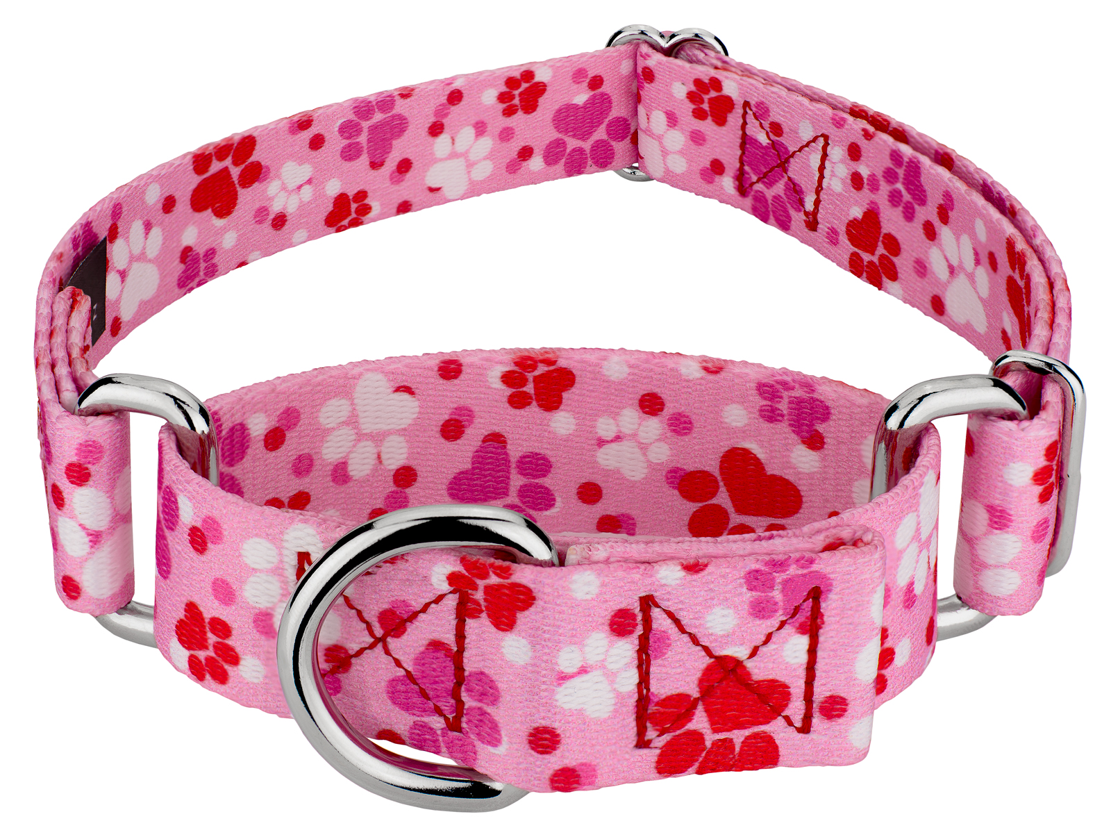 Country Brook Design® Puppy Love Martingale Dog Collar, Medium