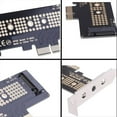 thumbnail image 3 of Tarjeta Adaptadora M.2 NVME SSD A PCIe 4.0 64 Gbps M-Key PCIe4.0 X4 para PC de Escritorio PCI-e GEN4, 3 of 5