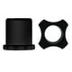 thumbnail image 3 of Anillo antideslizante con Base antideslizante para protección de micrófono (negro), 2 uds., 3 of 6