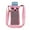 Pink, variant on Iaukyu Water Bottle Holder with Adjustable Shoulder Strap Portable Water Bottle Carrier Mesh Bag Outdoor Camping Cycling Crossbody Water Bottle Pouch