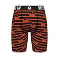 thumbnail image 3 of Men's Rock Em Socks Orange Syracuse Orange Mascot Stripes Boxer Briefs, 3 of 3