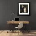 thumbnail image 4 of Joshua Johnson 20x22 Black Modern Framed Museum Art Print Titled - Edward and Sarah Rutter (ca. 1805), 4 of 5