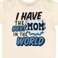 thumbnail image 4 of Inktastic I Have the Best Mom in the World with Speech Bubble Boys Baby Bodysuit, 4 of 5