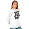 thumbnail image 3 of Addicted to Glove Fighter Athlete Long Sleeve TShirt Men Women Brisco Brands X, 3 of 6