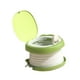 thumbnail image 5 of Inodoro plegable portátil para niños, silla de entrenamiento para orinal, plegable, material PP, antideslizante Verde, 5 of 8
