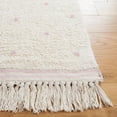 thumbnail image 3 of SAFAVIEH Easy Care Leptis Polka Dots Runner Rug, 2'3" x 9', Ivory/Pink, 3 of 8
