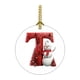 thumbnail image 5 of 2024 26 Letter Christmas Snowman Christmas Pendant - Acrylic Car Pendant Saint, 5 of 5