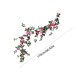 thumbnail image 3 of Yhmxh Guirnalda de rosas artificiales de 1,8 m, flexible, colgante, hecha a mano, con hojas verdes, cuerda floral de seda para arco de boda, valla de jardín, pared del hogar, patio y decoración de, 3 of 5