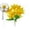 Yellow, variant on Lily Artificial Flowers Indoor Outdoor for Decoration UV Resistant Plastic Plants for Garden Porch Bedroom Office Table