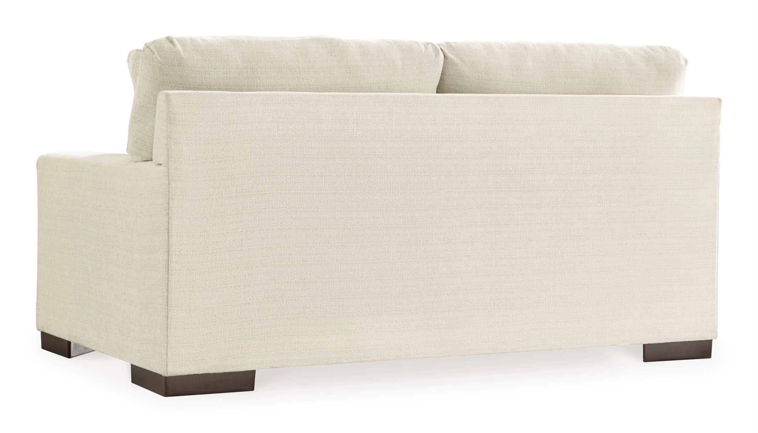 Signature Design by Ashley Maggie Birch Loveseat with Decorative Accent Pillows