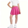 thumbnail image 3 of Kiijoy Girls High Waisted Athletic Skorts Workout Golf Running Tennis Skirt, Sizes 3-14, 3 of 3