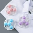thumbnail image 3 of Reusable Washing Machine Floating Lint Mesh Bag Hair Filter Net Pouch,Floating Hair Filtering Mesh Removal Washing Machine Wool Device,Machine Lint Catcher (Pink/1PC), 3 of 5