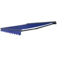 thumbnail image 4 of ALEKO Parasol Demi-Cassette Rétractable Patio Store 10x8 ft Couleur Bleue, 4 of 5