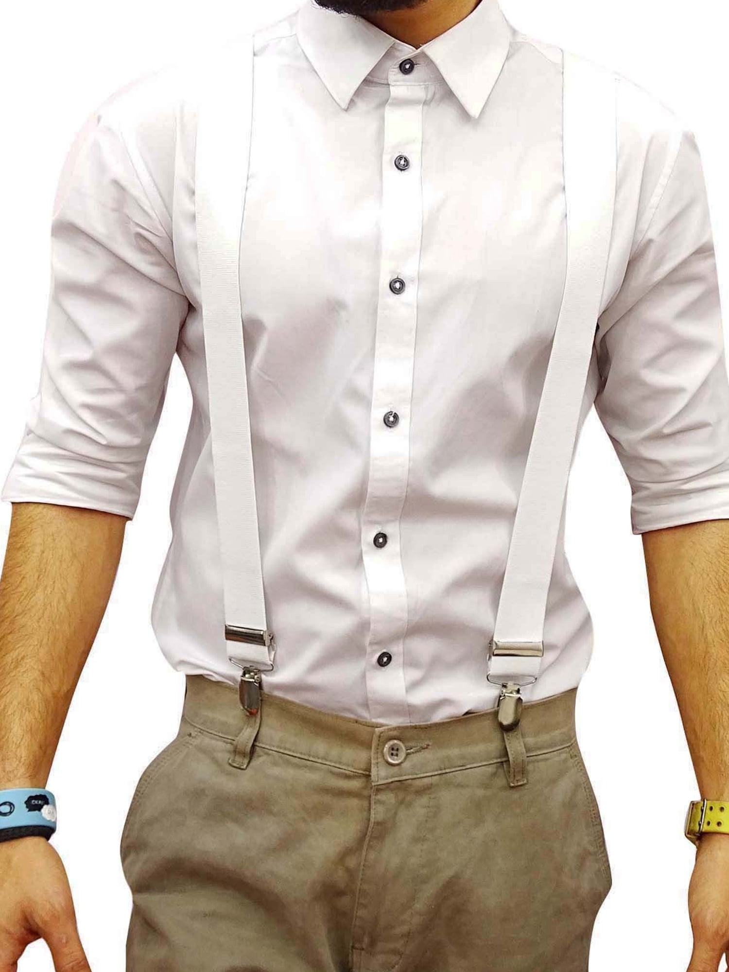 WWahuayuan Men's Shirt Stays Holder Unisex Shirt Stay Belt Super Shirt Lock  Belt For Formal at  Men's Clothing store