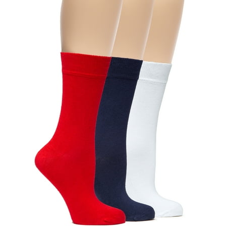 

HUGH UGOLI Womens Soft Bamboo Dress Socks for Business 3 Pairs Charcoal Shoe Size: 6-9