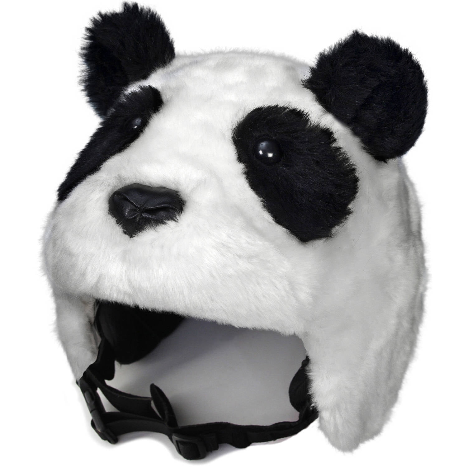 crazeeHeads Zee Zee the Panda Plush Helmet Cover by crazeeHeads