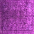 thumbnail image 1 of Ahgly Company Indoor Square Oriental Pink Industrial Area Rugs, 5' Square, 1 of 4