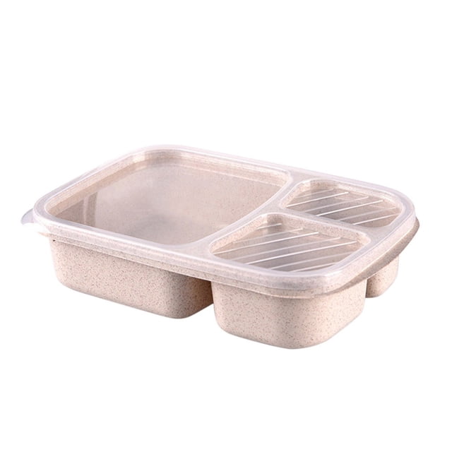 Meitianfacai Lunch Box Food Container, Microwave Bento Lunch Box Picnic Food Fruit Container Storage Box For Kids Adult