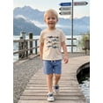 thumbnail image 6 of BemeyourBBs Toddler Baby Boy Duck Hunting Fishing Outfit Infant Baby Boys Summer Clothes Casual Bear Fish Duck Animal Print Short Sleeve T Shirt Tops and Shorts 2 Pcs Set, 6 of 9