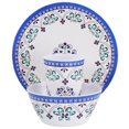thumbnail image 4 of Gibson Everyday Alhambra Blues  12 Piece Melamine Dinnerware Set, 4 of 5