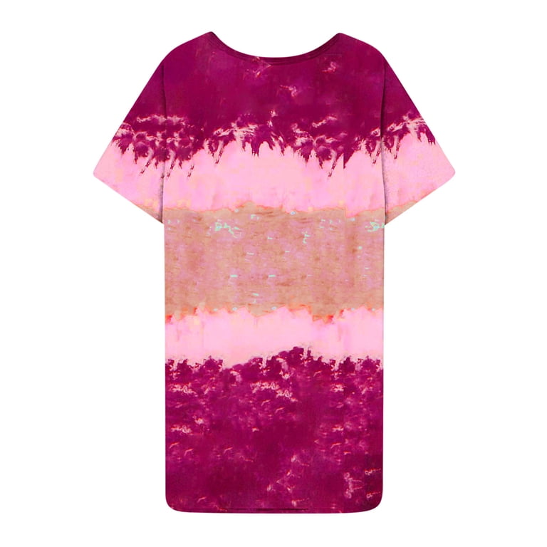 tie dye festival dress Vintage Tie-Dye Dress main image 0