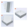 thumbnail image 3 of REGALWOVEN 1 Pack Fabric Storage Bins, Collapsible Closet Organizers for Shelves, Perfect for Storing Clothes Books Wavy Pattern Gray 11*11*3.9, 3 of 6
