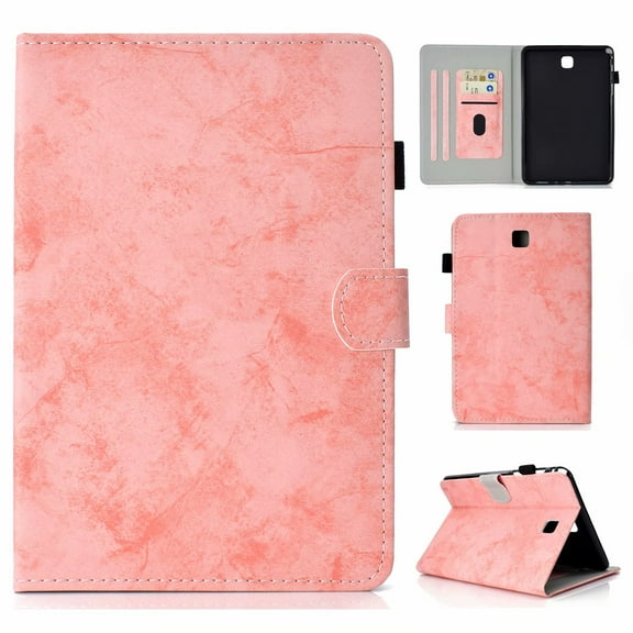 Dteck Samsung Galaxy Tab A 9.7 Case , PU Leather Wallet Protective Cover Stand Shockproof Case