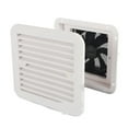 thumbnail image 2 of RV Modification Accessories Refrigerator Inverter Heat Dissipation Car White Side Air Outlet RV 1-way Dust-proof Ventilation Fan ,Long Lasting, 2 of 6