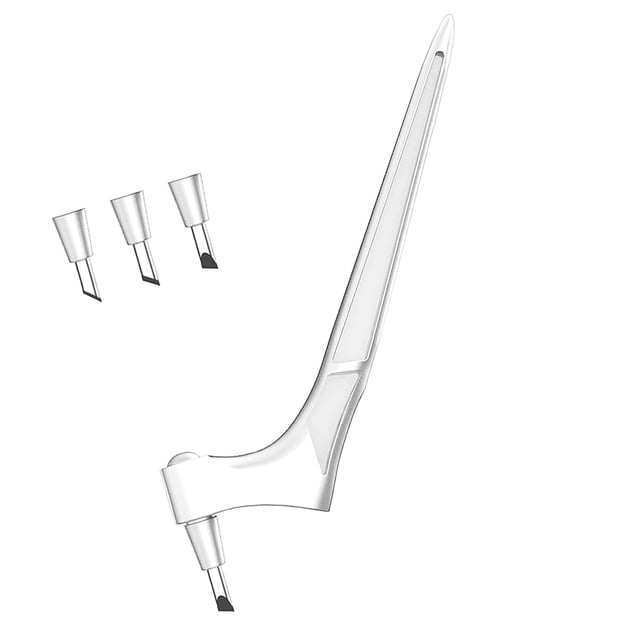 Toystoory Pluma para manualidades, cortador de papel con hoja giratoria de 360 °, herramientas de corte para manualidades, herramienta de grabado de Artesanía Blanco Toystoory HA007102-05