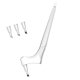 thumbnail image 4 of Advancent Cuchillo artesanal giratorio de 360 ​​°, bolígrafo de arte DIY, cuchillo plegable de corte, herramienta de tallado de papel de cuero, Artesanía Blanco Advancent HA006029-04, 4 of 6