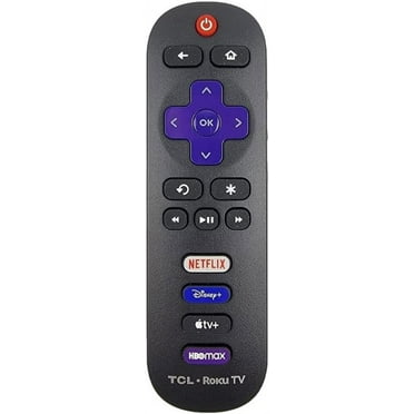 TCL OEM RC280 TV Remote Control With Netflix/Disney/Apple  /HBOMAX  shortkeys for TCL Roku TV 55S425 49S403 65S405 49S515 65S423 43S525 32S327 40S325 75S425 65S525 75S423 55S525 49S325 55S535 65S535