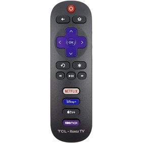 TCL OEM RC280 TV Remote Control With Netflix/Disney/Apple  /HBOMAX  shortkeys for TCL Roku TV 55S425 49S403 65S405 49S515 65S423 43S525 32S327 40S325 75S425 65S525 75S423 55S525 49S325 55S535 65S535