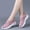Pink, variant on XEGLSBU Womens Walking Shoes Mesh Casual Fashion Slip-on Lightweight Breathable Sock Shoes Non-Slip Hiking Shoes