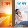 thumbnail image 2 of Twin Door Draft Stoppers,2 Pack Draft Blocker For Bottom Of Door Guard Nois, 2 of 5
