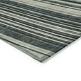 thumbnail image 4 of Addison Rugs Chantille Indoor/Outdoor Transitional Stripes Black Washable Rectangle Rug, 2'6" x 3'10", 4 of 6