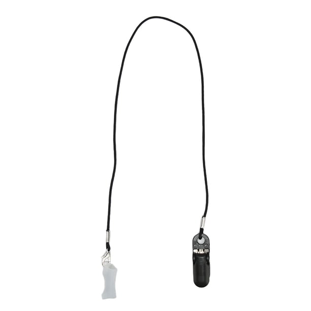Clip para Dispositivo Auditivo Soporte para Clip para Dispositivo Auditivo Evita la Pérdida de Cable de Nailon Portátil para Dispositivo Auditivo Cordón Negro Pequeño ANGGREK Otros