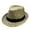 czb# Khaki9, variant on Men Retro Western Cowboy Straw Hat Gradient Color Adjustable Strap Outdoor Curved Rim Visor Hat Fashionable Lightweight Classic Shapeable Wide Brim Cattleman Caps,Brown,One Size