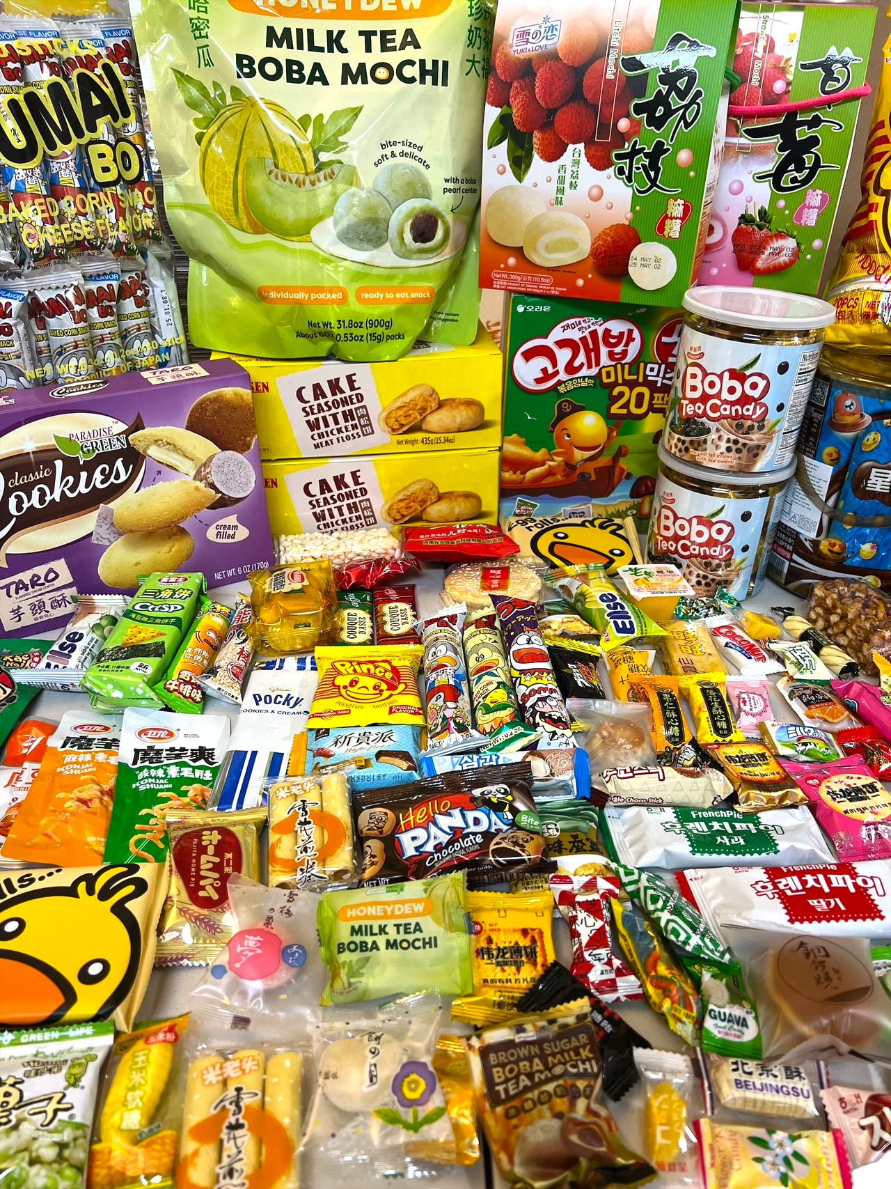 2 Full Size +140 Pieces Snack Box Asian Japanese Chinese Korean Variety Snack Fun Box