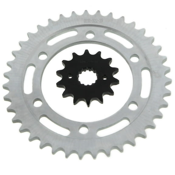 1988 1989 1990 1991 1992 Kawasaki Ninja 600R ZX600 Front & Rear Sprockets 14/39